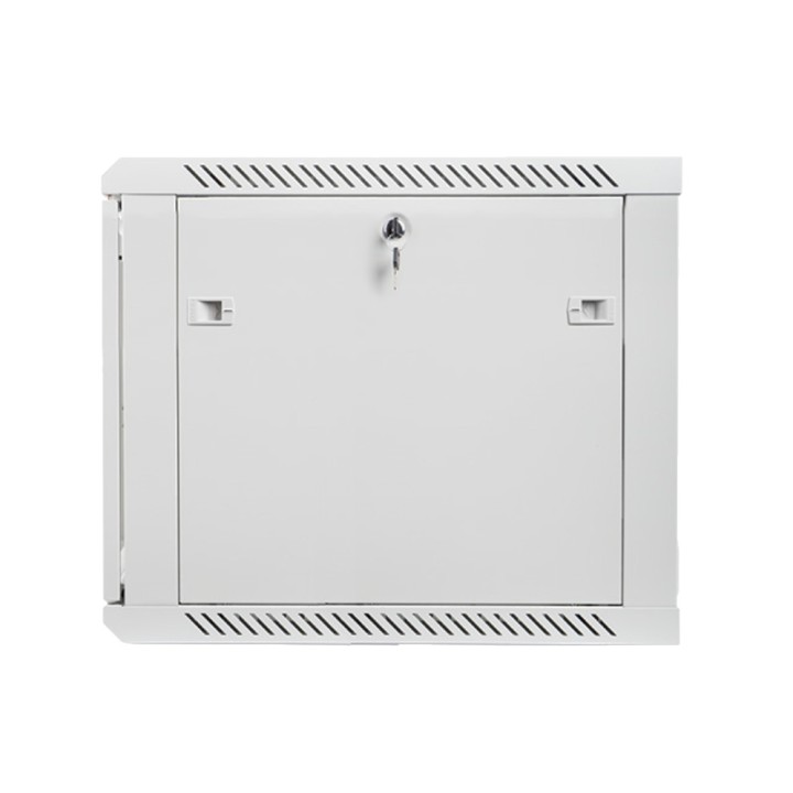 LANBERG Wandmontierter Rackschrank mit Glastür 19" 9U