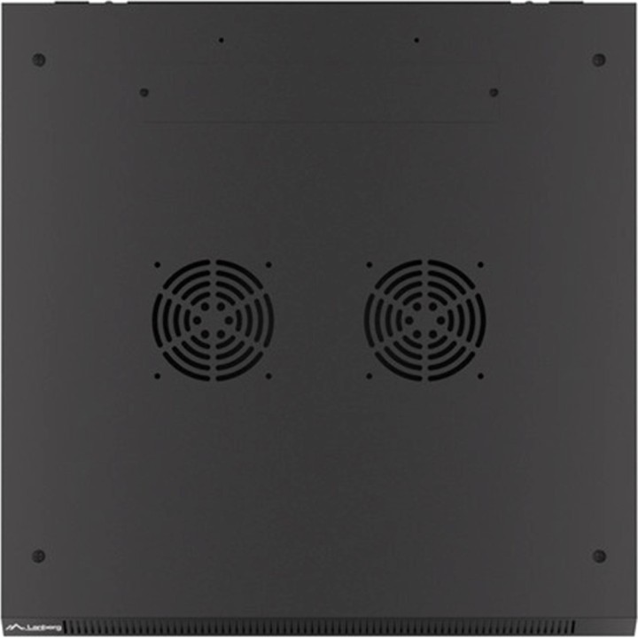 LANBERG Armadio rack da parete con porta in vetro 19" 9U