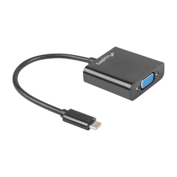 LANBERG Adattatore video maschio-femmina USB-C-VGA 3.1
