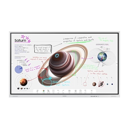 85-inch 4k interactive touchscreen display flip-pro wm85b