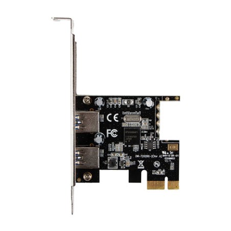pci-express-karte mit niedrigem profil und 2 usb-a-anschlüssen x1 3.1 gen1 molex-pce-us3-002
