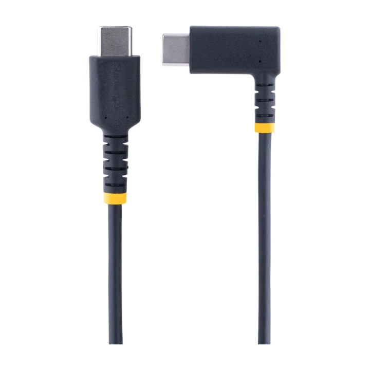 STARTECH.COM Vinklet slidstærkt aramidkabel med USB-C-stik
