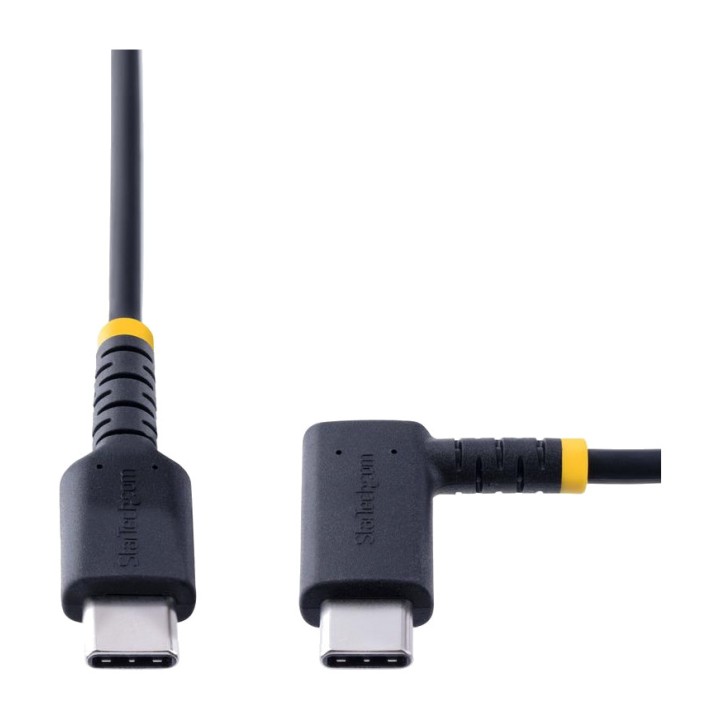 STARTECH.COM Durable angled aramid cable with USB-C