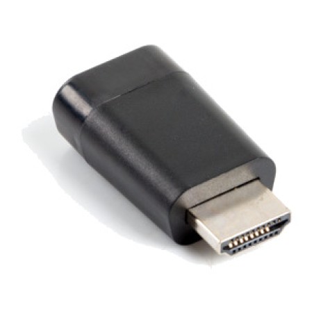adaptador de vídeo macho a hembra hdmi-vga 1080p