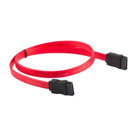 sata iii-datakabel med hunstik 6gb/s 50 cm ca-sasa-10cu-0050-r