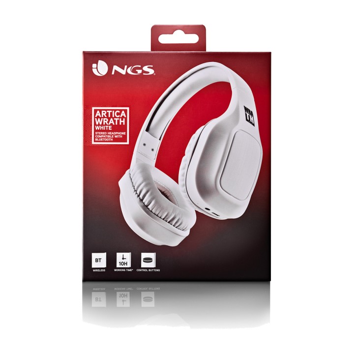 NGS Cuffie wireless Bluetooth 5.1 circumaurali ARTICA-WRATH
