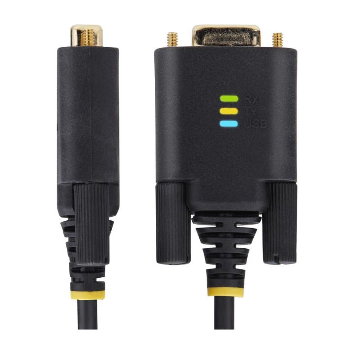 STARTECH.COM Cable adaptador USB a 2 puertos serie RS232 DB9 con chip FTDI 4 M 2P6FFCUSB-SERIAL DSP0000040075