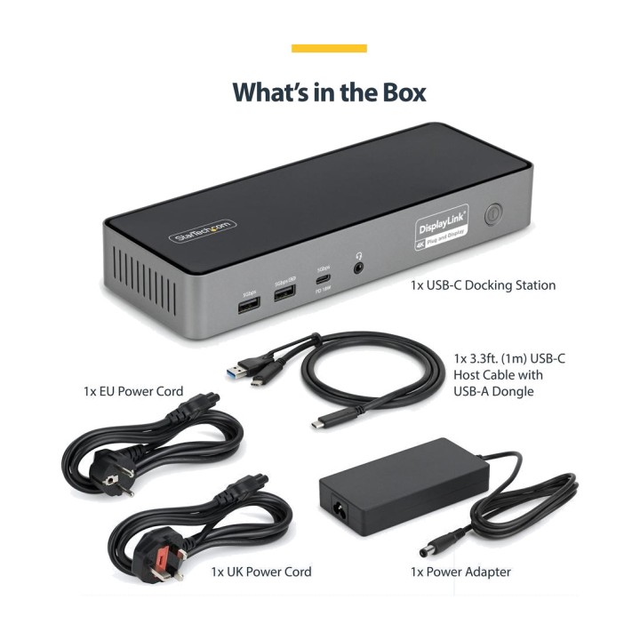 STARTECH.COM 14-in-1 USB-C docking station for laptop
