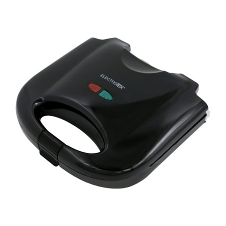 sandwichera con 2 placas antiadherentes et-sw750 750w