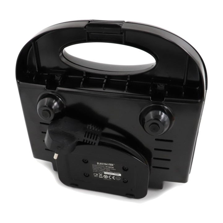 ELECTROTEK Piastra per sandwich con 2 piastre antiaderenti
