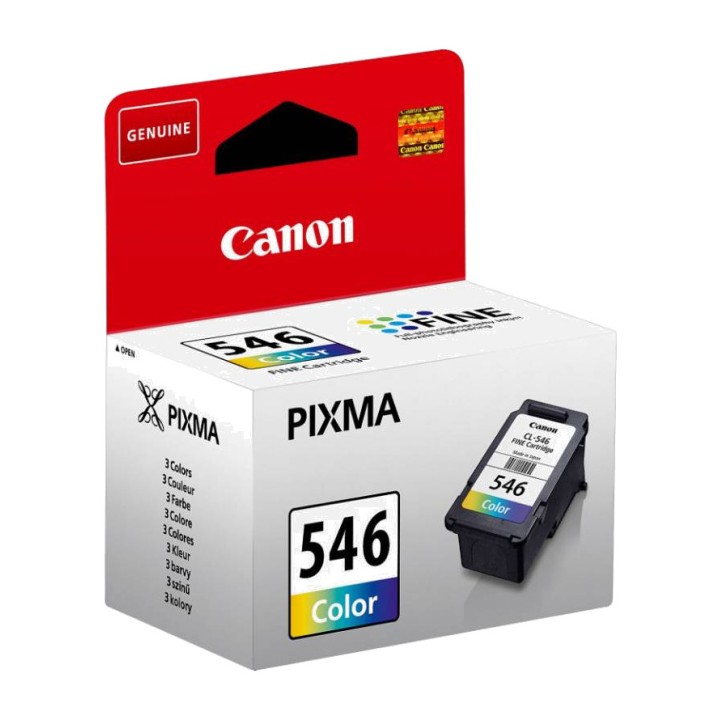 CANON Cartucho de tinta tricolor original CL-546 9ML