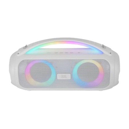 hordozható bluetooth hangszóró füllel és fm-rádióval ms-pulse 50w rgb-5000mah