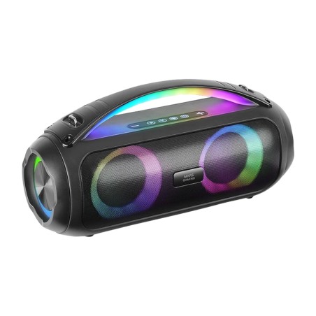 tragbarer bluetooth-lautsprecher mit tragegriff und ukw-radio ms-pulse 50w rgb-5000mah