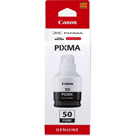 láhev inkoustu pro tiskárnu se zásobníkem gi-50pgbk 135ml