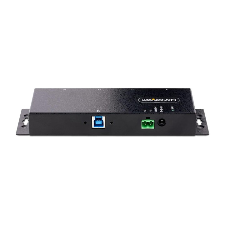 STARTECH.COM Hub USB industrial con 4 puertos, carcasa de