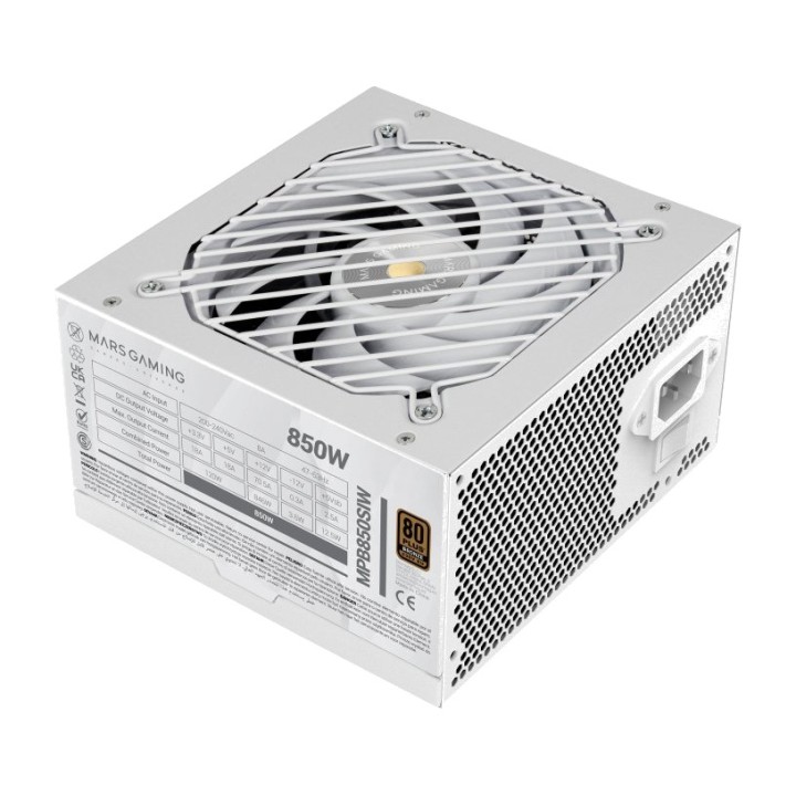 MARS GAMING Alimentatore silenzioso per PC con ventola FDB