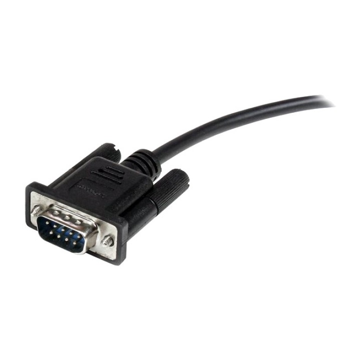 STARTECH.COM Cable alargador serie RS232 DB9 macho a hembra