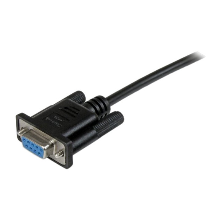 STARTECH.COM Serielles RS232-DB9-Nullmodemkabel mit Buchsen