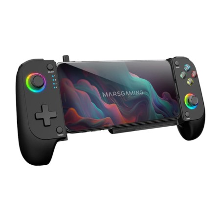 bluetooth controller with mobile phone holder and multiplatform compatibility mgpx bt-5.0