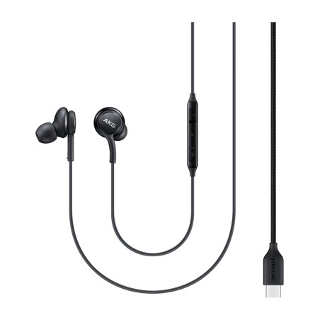 intraurala hörlurar med sladd och mikrofon eo-ic100 akg type-c