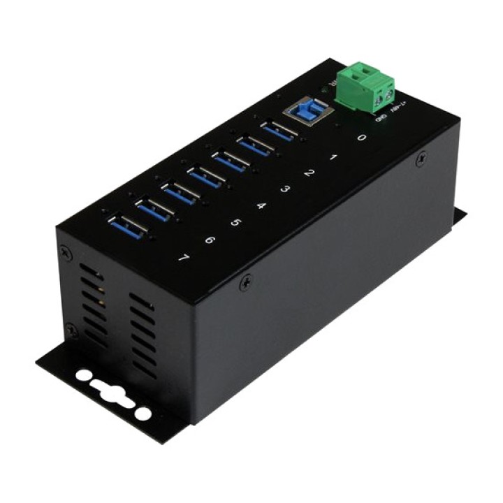 STARTECH.COM Hub USB industriel à 7 ports avec alimentation