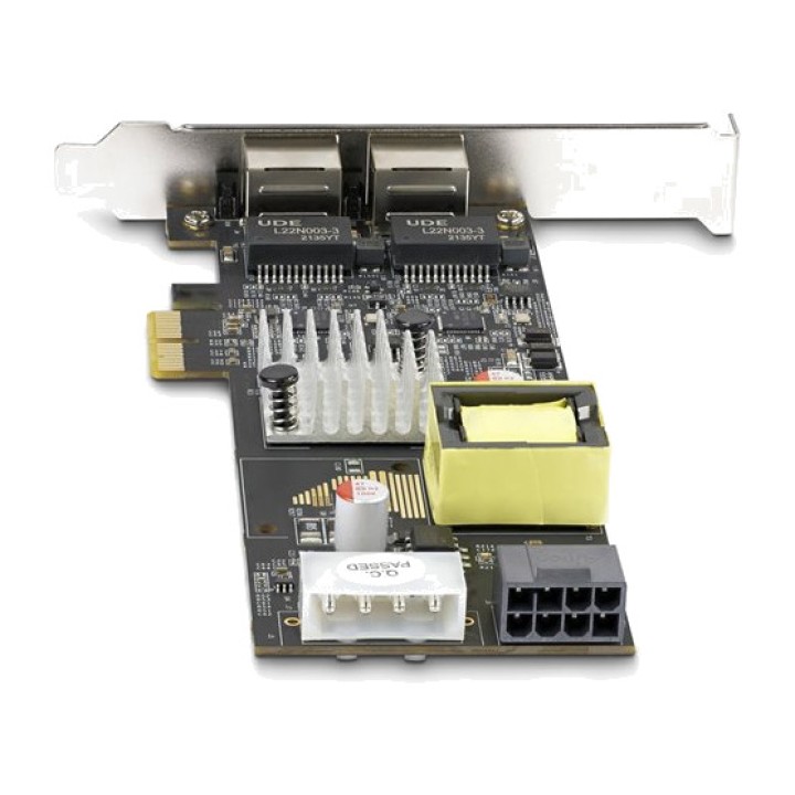 STARTECH.COM Tarjeta de red PCI Express con 2 puertos 2,5