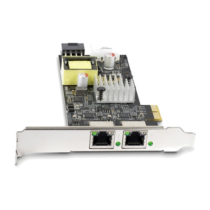 STARTECH.COM Scheda di rete PCI Express con 2 porte 2,5
