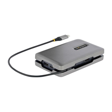 usb-c mst multiport adapter with hdmi, vga and gigabit ethernet 4k60hz pd-100w dkm31c3hvcpd