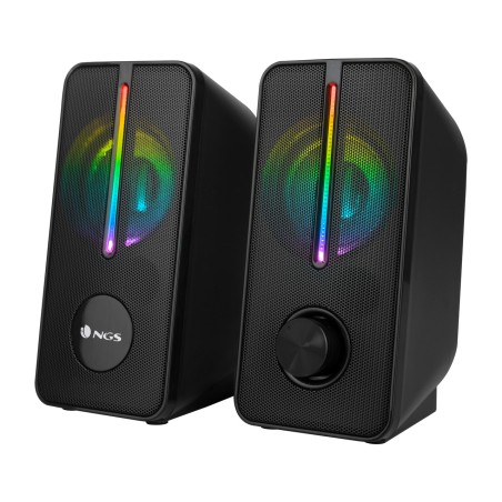 głośniki stereo 2.0 do pc z podświetleniem rgb gsx-150 12w