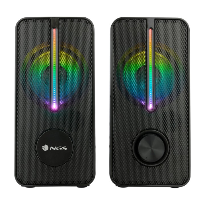 NGS 2.0 stereo PC speakers with RGB lighting GSX-150 12W