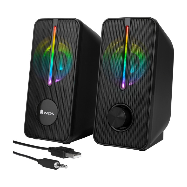 NGS 2.0-stereokaiuttimet PC:lle RGB-valaistuksella GSX-150