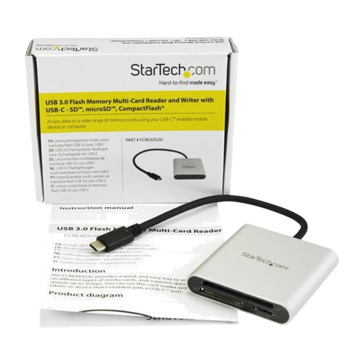 STARTECH.COM Lettore di schede SD, microSD e CompactFlash