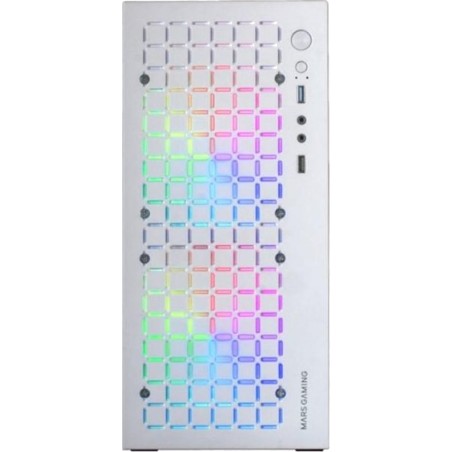 kompaktno ohišje za računalnik s sprednjo mrežo mc-core micro-atx frgb