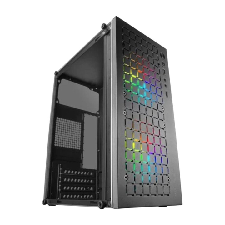 MARS GAMING Boîtier PC compact avec façade en mesh MC-CORE