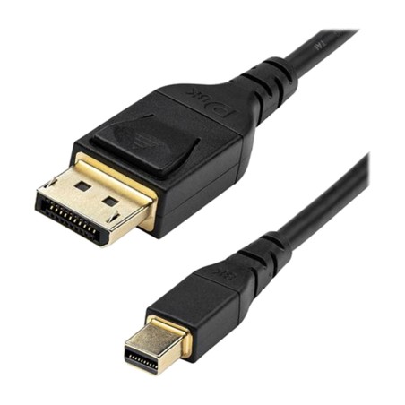 cable adaptador mini dp a displayport 1.4 8k hdr 2 m dp14mdpmm2mb