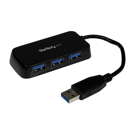 mini hub usb portable à 4 ports 3.0 5gbps st4300minu3
