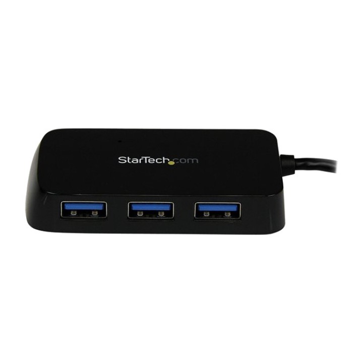 STARTECH.COM Mini hub USB portatile a 4 porte 3.0 5GBPS