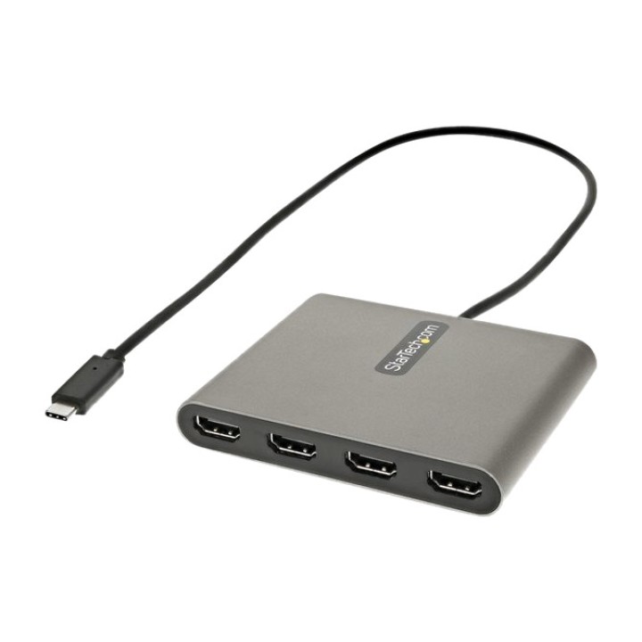 STARTECH.COM Adapter USB-C na cztery porty HDMI 50 CM