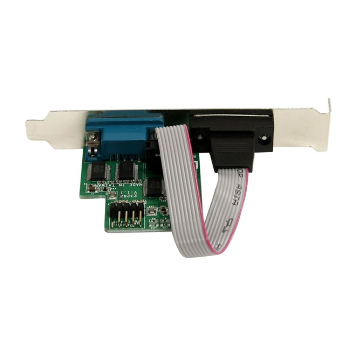 STARTECH.COM Adaptador intern USB a 2 ports sèrie amb suport