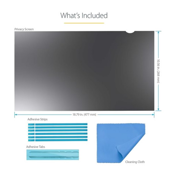 STARTECH.COM Universeller Blickschutzfilter für Monitore