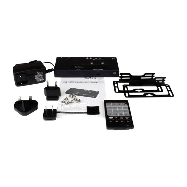 STARTECH.COM HDMI matrix switch with automatic selection and