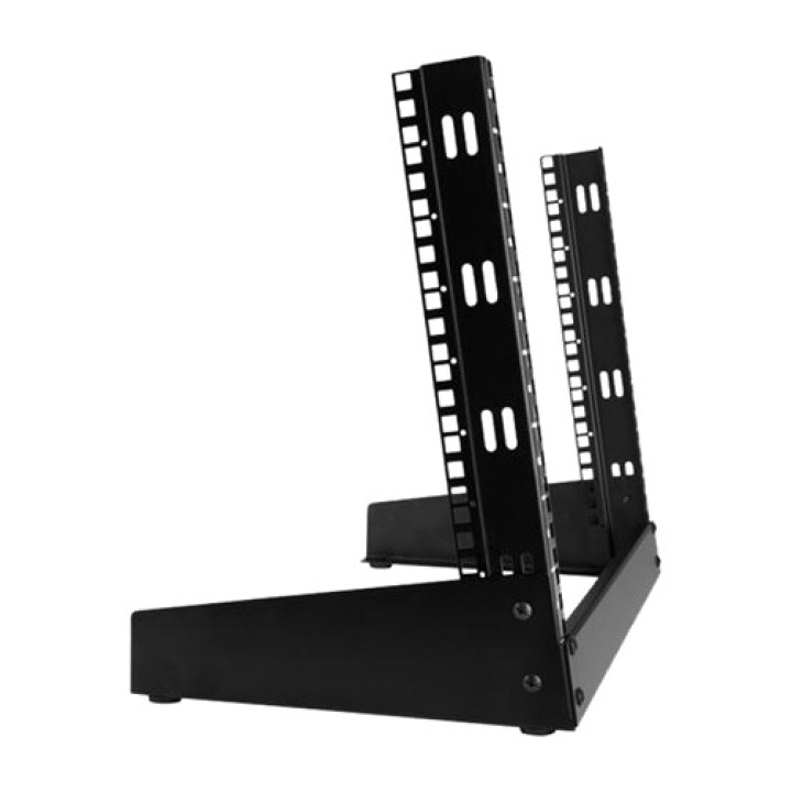 STARTECH.COM 2-post open desktop rack 8U 19" RK8OD