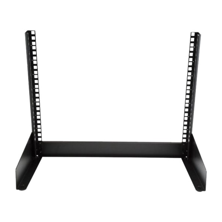 STARTECH.COM Offenes Tischrack mit 2 Säulen 8U 19" RK8OD