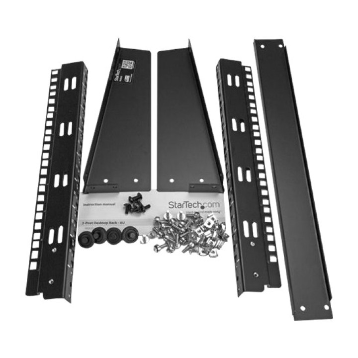 STARTECH.COM Offenes Tischrack mit 2 Säulen 8U 19" RK8OD