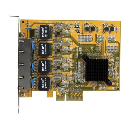 pci express network card with 4 gigabit ports rj45 st1000spex43