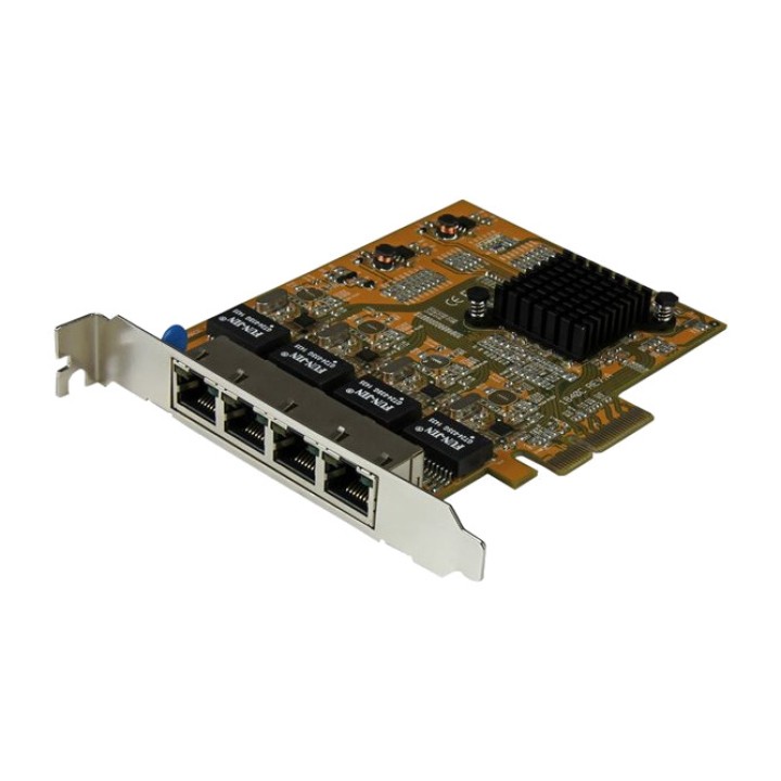 STARTECH.COM PCI Express network card with 4 Gigabit ports