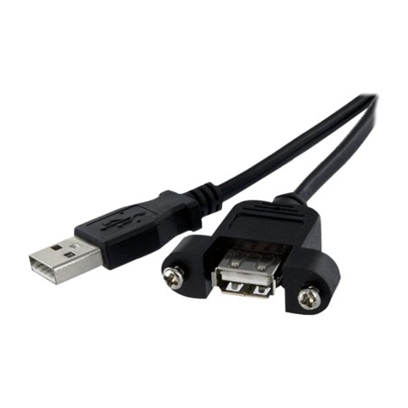 usb 2.0-forlænger han til hun til panelmontering 30 cm usbpnlafam1