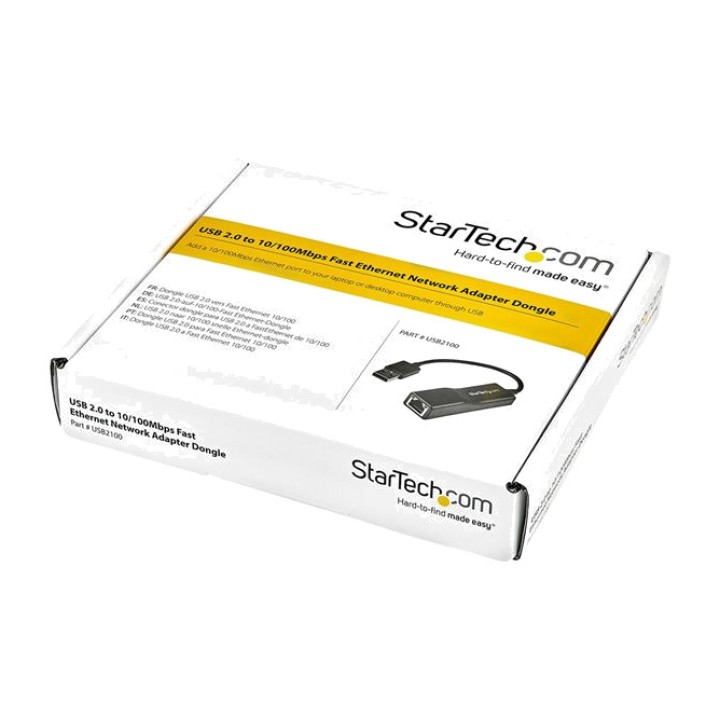 STARTECH.COM USB til Fast Ethernet-netværksadapter 2.0