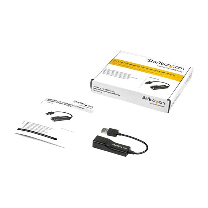 STARTECH.COM USB till Fast Ethernet nätverksadapter 2.0