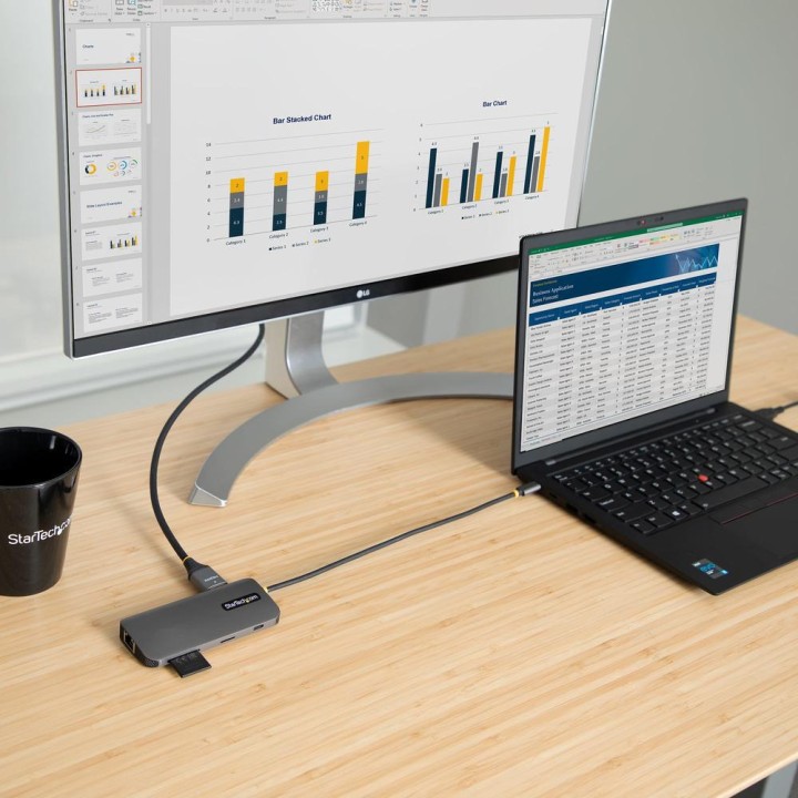 STARTECH.COM Adaptador multipuerto USB-C 8 en 1 para portátil 115B-USBC-MULTIPORT DSP0000033410